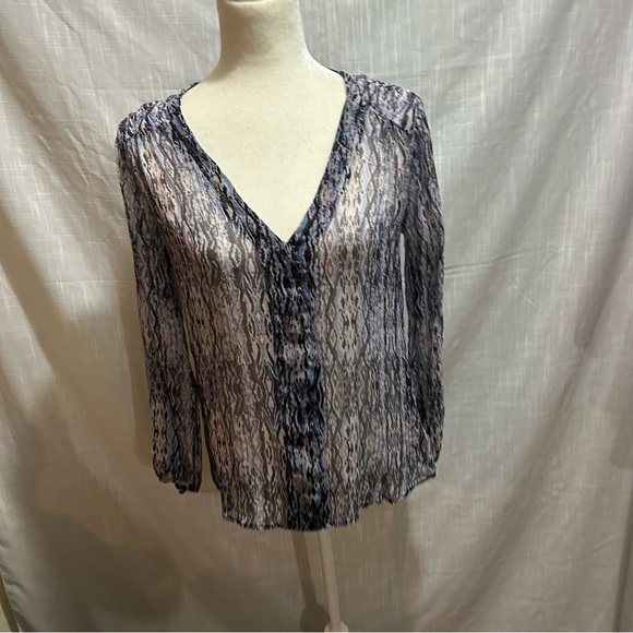 Ella Moss silk top XS - Picture 3 of 4